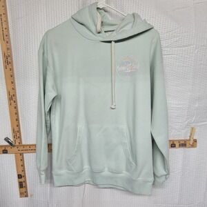 Ocean Drive Panama City Beach Florida Mint Green Graphic Hoodie Small